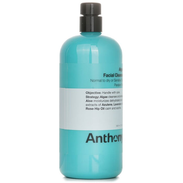 Logistics For Men Algae Facial Cleanser (normal To Dry Or Sensitive Skin) - 946ml/32oz
