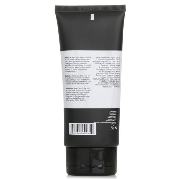 Logistics For Men Charcoal Face Wash - 177ml/6oz