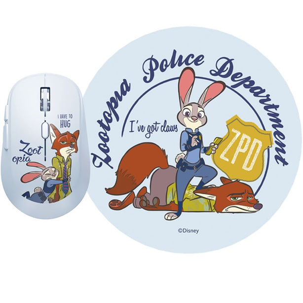 Disney QS-MS01 Wireless Mouse + Mouse Pad Set
