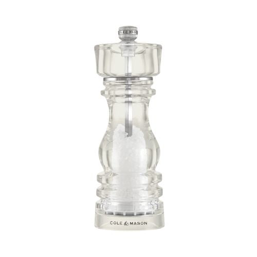 Cole&Mason Acrylic Salt Mill 18 cm, London