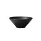 Shunta Melamine Round Bowl Ø22.5xH9.1cm, Black, Iwamatsu