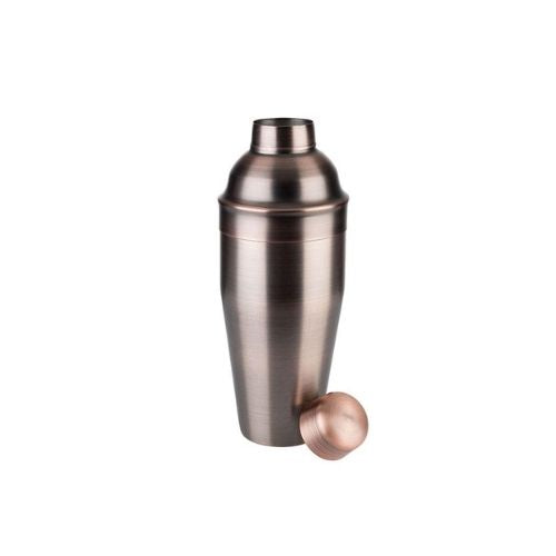 APS Stainless Steel Cocktail Shaker Ø9xH23cm, 700ml, Copper