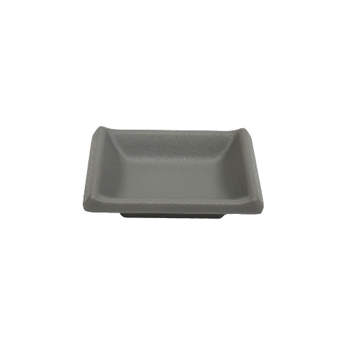 Shunta Melamine Rectangle Sauce Dish L9.1xW6.3xH2.5cm, Grey, Iwamatsu