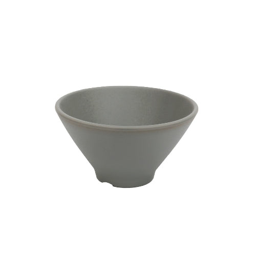 Shunta Melamine Round Bowl Ø12.5xH7cm, Grey, Iwamatsu