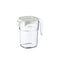 Araven Polycarbonate Stackable Jug W/Lid, L16.7xW11.9xH18cm, 1.4L/47Oz, White