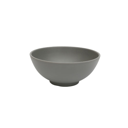 Shunta Melamine Round Bowl Ø20.3xH8.7cm, Grey, Iwamatsu