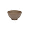 Shunta Melamine Round Bowl Ø16.5xH8.7cm, Brown, Iwamatsu