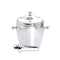 WNK Stainless Steel Double Wall Insulated Ice Bucket With Lid &Tong L13.7cm, Ø14xH20cm, 1.2L, Mirror Finish
