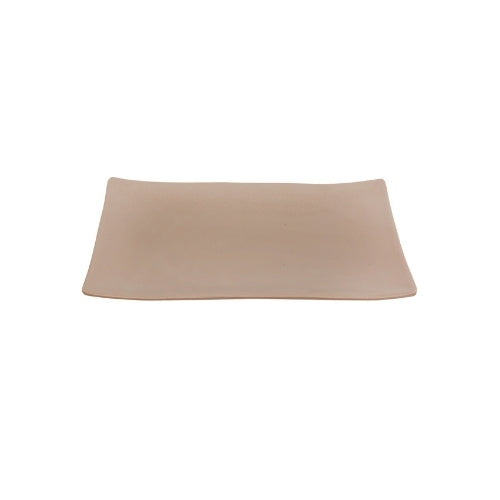 Shunta Melamine Rectangle Plate L26xW17.5xH2.5cm, Brown, Iwamatsu