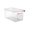 Araven Polypropylene Microwaveable Container Gn 1/3 With Airtight Lid L32.5xW17.6xH15cm 6L, Translucent
