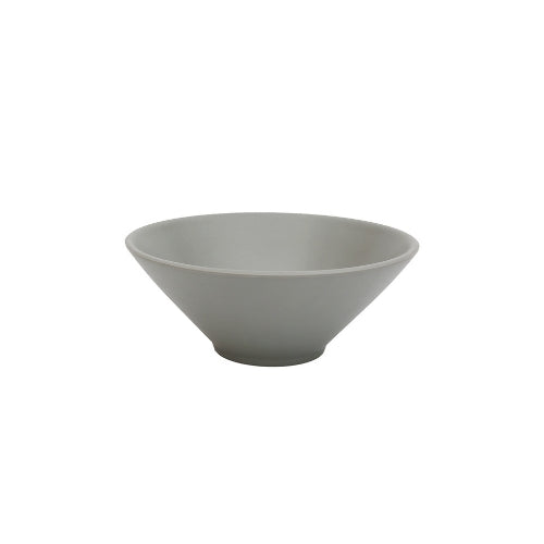 Shunta Melamine Round Bowl Ø25.5xH10.2cm, Grey, Iwamatsu