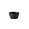 Shunta Melamine Round Bowl Ø11.1xH6cm, Black, Iwamatsu
