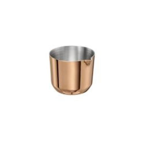 APS Stainless Steel Drip-Free Creamer / Sauce Pourer Ø4.5xH3.8cm, 30ml, Copper, 4piecestainless Steelet, Allure
