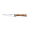Giesser Steak Knife 12cm With Serrated Edge, Olive Wooden Handle