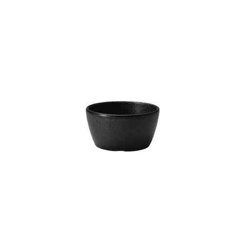 Shunta Melamine Round Bowl Ø9.9xH5.1cm, Black, Iwamatsu