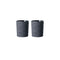 Nachtmann Lead Free Crystal Whisky Tumbler Ø8.2xH9.9cm, 304ml, Set Of 2pieces, Black, Ethno