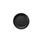 Shunta Melamine Round Side Dish Ø15xH3.5cm, Black, Iwamatsu