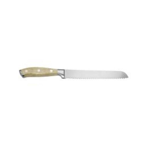 APS Stainless Steel Bread Knife W/Beech Wood Handle L34xW2xH3cm