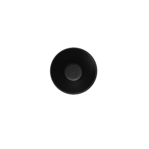 Shunta Melamine Round Bowl Ø12.5xH7cm, Black, Iwamatsu
