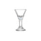 ToTT Polycarbonate Fluted Shot Glass Ø3.9xH6.9cm, 12ml, Clear