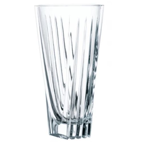 Nachtmann Lead Free Crystal Vase Ø13.5xH28cm, Art Deco