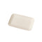 Shunta Melamine Rectangle Plate L22xW14.4xH1.9cm, White, Iwamatsu