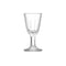 ToTT Polycarbonate Fluted Shot Glass Ø3.5xH6cm, 15ml, Clear