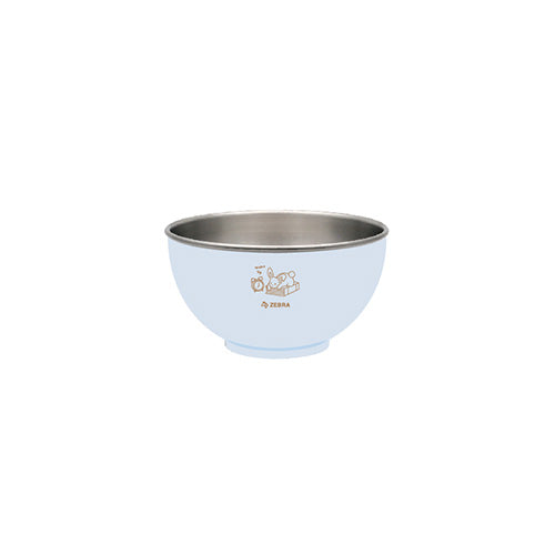 Zebra Stainless Steel Colour Bowl With Rabbit Ø11cm, Light Blue