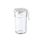 Araven Polycarbonate Stackable Jug W/Lid, L16.7xW11.9xH23.2cm, 1.8L/61Oz, White
