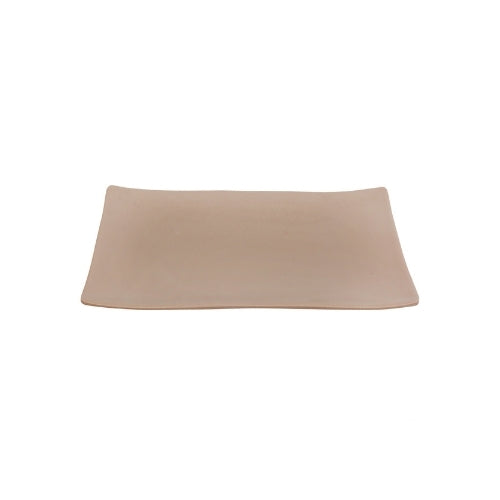 Shunta Melamine Rectangle Plate L20.3xW14.1xH2.5cm, Brown, Iwamatsu