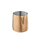 APS Stainless Steel Drip-Free Creamer / Sauce Pourer Ø6xH6.5cm, 150ml, Vintage Copper, Flow