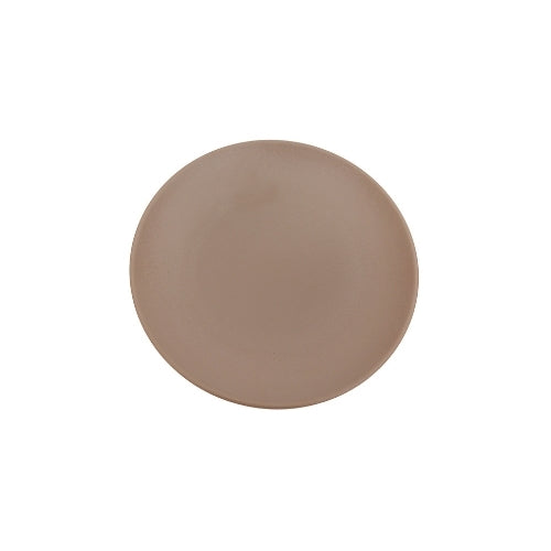 Shunta Melamine Round Plate Ø23.1xH2.6cm, Brown, Iwamatsu