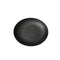 Shunta Melamine Round Plate Ø30.5xH3.4cm, Black, Iwamatsu