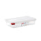 Araven Polypropylene Microwaveable Container Gn 1/3 With Airtight Lid L32.5xW17.6xH6.5cm 2.5L, Translucent