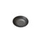 Shunta Melamine Round Side Dish Ø9.9xH2.4cm, Black, Iwamatsu