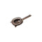 APS Stainless Steel Bar Strainer Ø9.5cm With 9cm Handle, Copper Antique