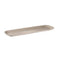 APS Melamine Gn 2/4 Tray L53xW16.2xH2.5cm, Beige, Nero