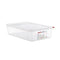 Araven Polypropylene Microwaveable Container Gn 1/1 With Airtight Lid L53xW32.5xH10cm 13.7L, Translucent