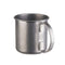 APS Stainless Steel Barrel Mug Ø9xH9cm, 0.5L, Moscow Mule