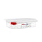 Araven Polypropylene Microwaveable Container Gn 1/4 With Airtight Lid L26.5xW16.2xH6.5cm 1.8L, Translucent