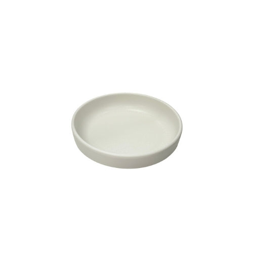 Shunta Melamine Round Side Dish Ø13.6xH3cm, White, Iwamatsu