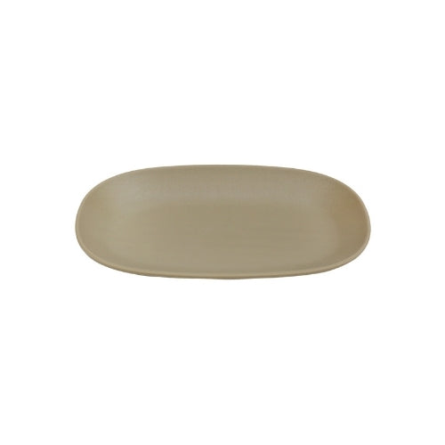 Shunta Melamine Rectangle Plate L24.9xW14.6xW3.2cm, Dark Beige, Iwamatsu