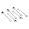 Sambonet 18/10 Stainless Steel Party Spoon Set , 6 Piecess, Mirror Finish, Flower, Living