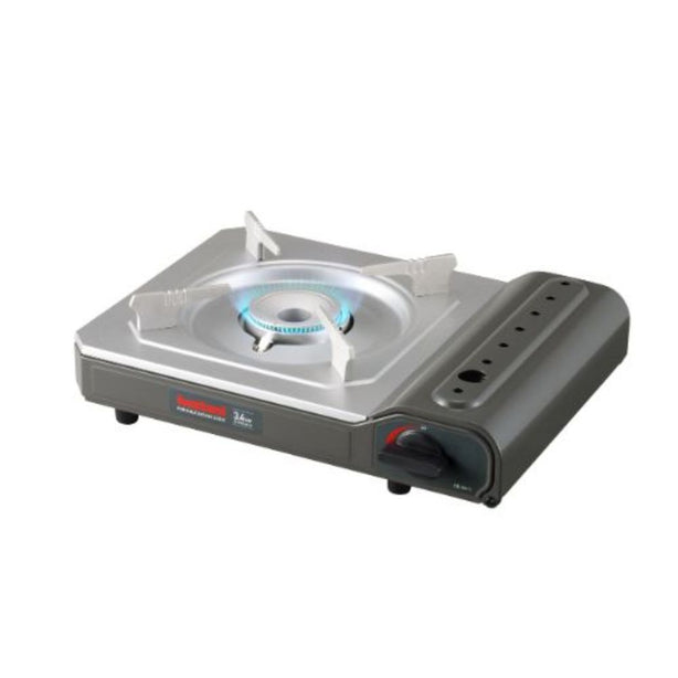Iwatani Portable Gas Cooker L34.9xW27.3xH9.9cm, Grey, Iwatani