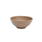 Shunta Melamine Round Bowl Ø20.3xH8.7cm, Brown, Iwamatsu