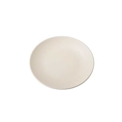 Shunta Melamine Round Plate Ø30.5xH3.4cm, White, Iwamatsu