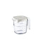 Araven Polycarbonate Stackable Jug W/Lid, L16.7xW11.9xH13cm, 1L/34Oz, White