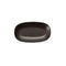 Shunta Melamine Rectangle Plate L19.5xW11.2xH2.6cm, Black, Iwamatsu