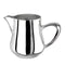 WNK Stainless Steel Oval Milk Jug L12.4xW7.5xH8.6cm, 0.25L
