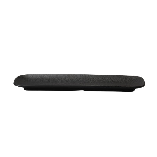 Shunta Melamine Rectangle Plate L33.6xW12xH2.1cm, Black, Iwamatsu